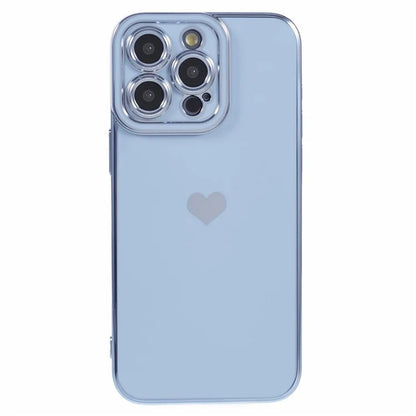 For iPhone 15 Pro Electroplating Case Anti-Drop TPU Slim Phone Cover