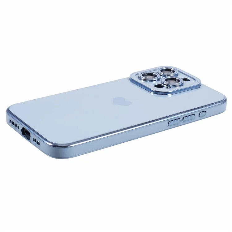 For iPhone 15 Pro Electroplating Case Anti-Drop TPU Slim Phone Cover