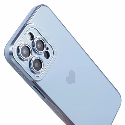 For iPhone 15 Pro Electroplating Case Anti-Drop TPU Slim Phone Cover