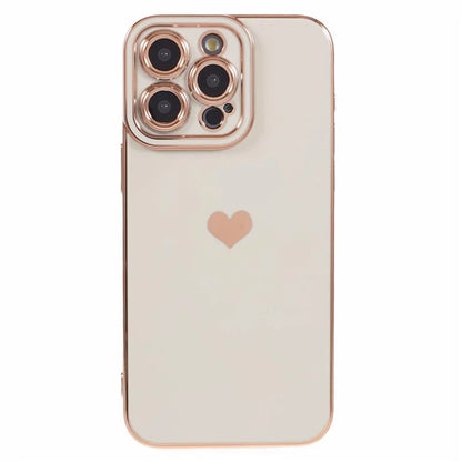 For iPhone 15 Pro Electroplating Case Anti-Drop TPU Slim Phone Cover