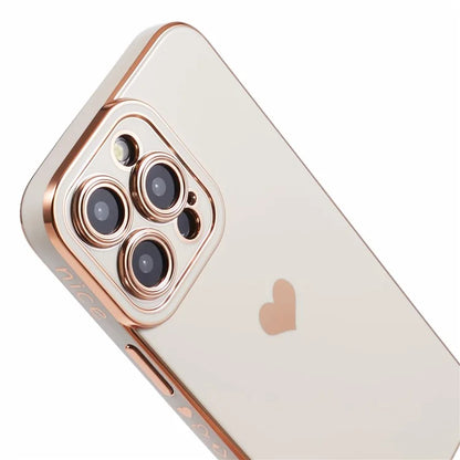 For iPhone 15 Pro Electroplating Case Anti-Drop TPU Slim Phone Cover
