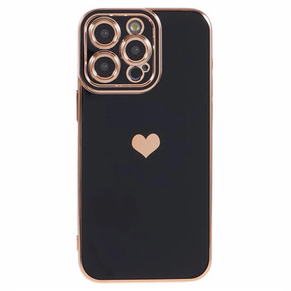 For iPhone 15 Pro Electroplating Case Anti-Drop TPU Slim Phone Cover