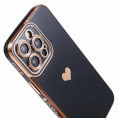 For iPhone 15 Pro Electroplating Case Anti-Drop TPU Slim Phone Cover