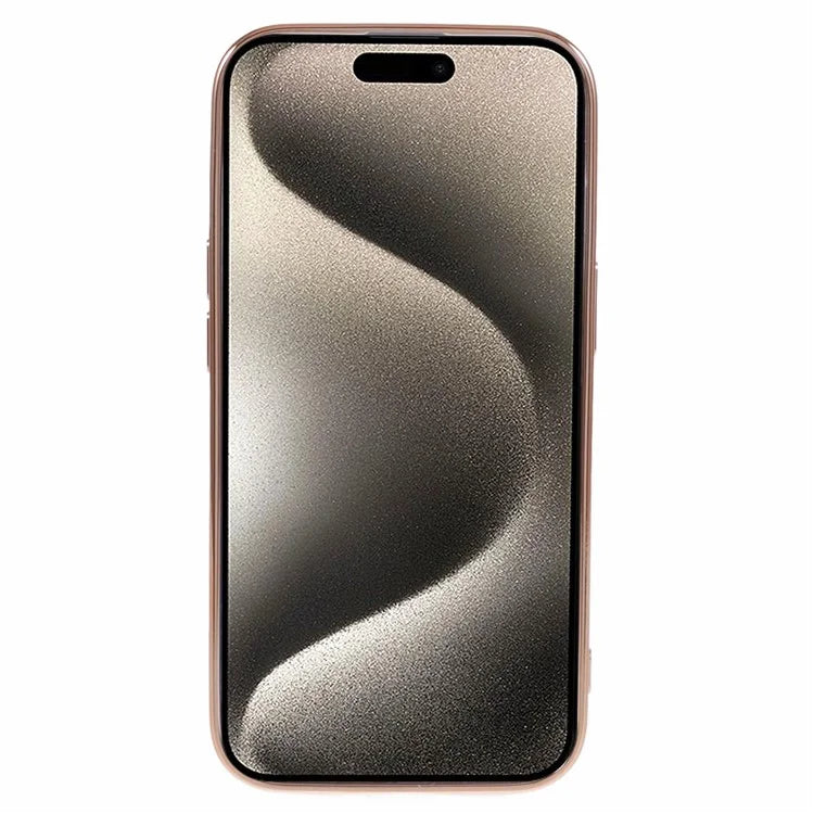 For iPhone 15 Plus Shockproof Case 6D Electroplating TPU Phone Cover Compatible with MagSafe