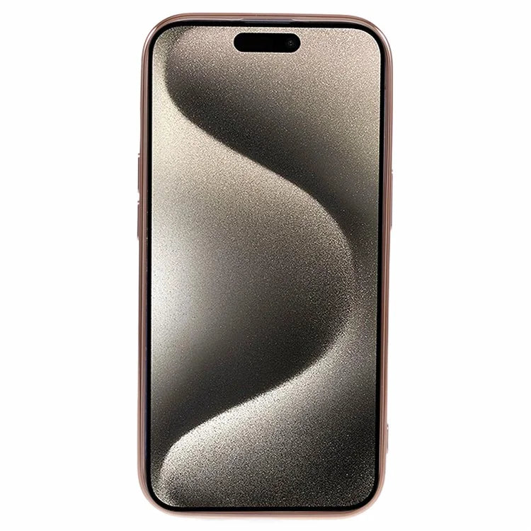 For iPhone 15 Plus Shockproof Case 6D Electroplating TPU Phone Cover Compatible with MagSafe