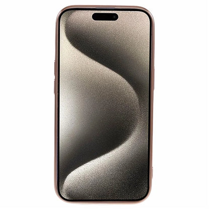 For iPhone 15 Plus Shockproof Case 6D Electroplating TPU Phone Cover Compatible with MagSafe