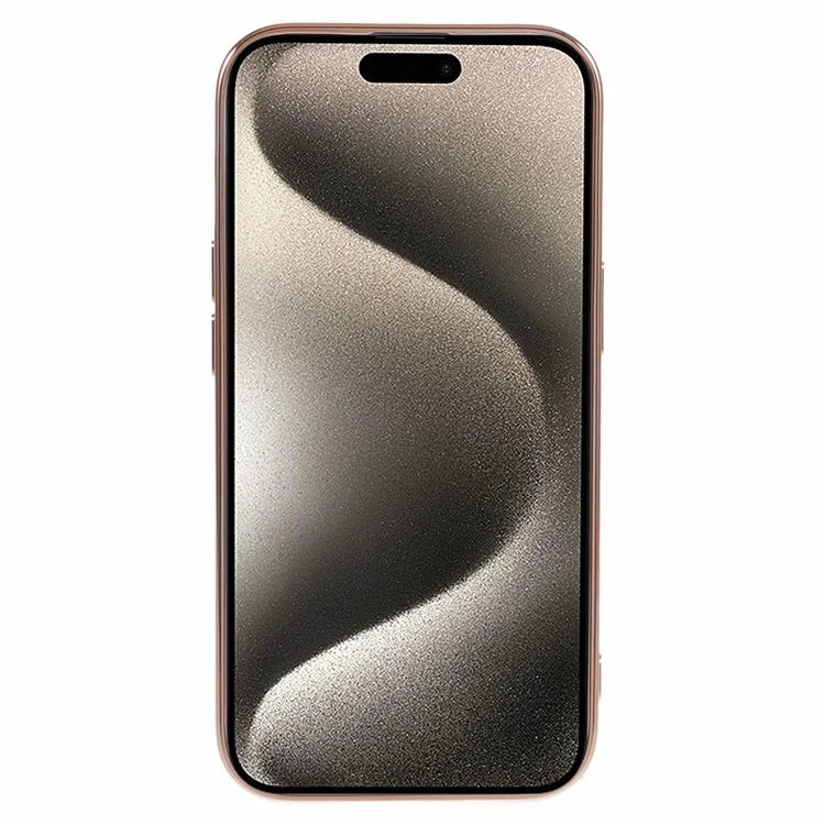For iPhone 15 Plus Shockproof Case 6D Electroplating TPU Phone Cover Compatible with MagSafe