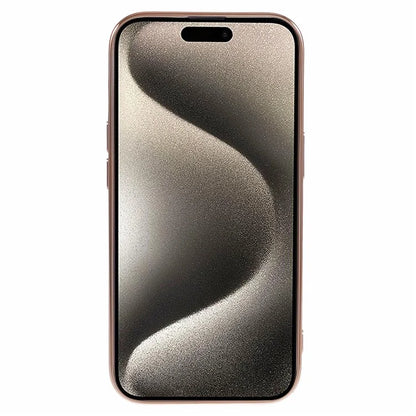 For iPhone 15 Plus Shockproof Case 6D Electroplating TPU Phone Cover Compatible with MagSafe