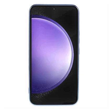 For Samsung Galaxy S23 FE Case 6D Electroplating Love Heart Shockproof TPU Phone Case