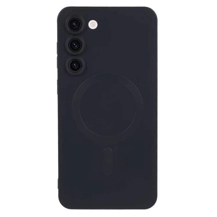 For Samsung Galaxy S22 5G TPU Case Compatible with MagSafe Rubberized Slim Phone Cover with Lens Film