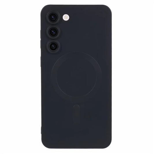For Samsung Galaxy S22 5G TPU Case Compatible with MagSafe Rubberized Slim Phone Cover with Lens Film