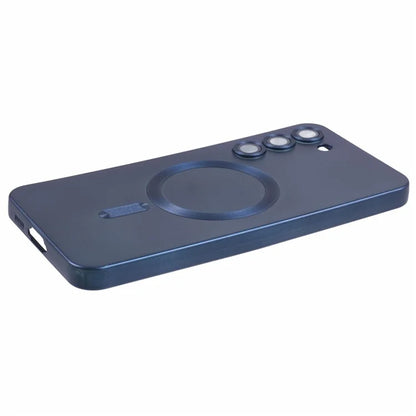 For Samsung Galaxy S22 5G TPU Case Compatible with MagSafe Rubberized Slim Phone Cover with Lens Film