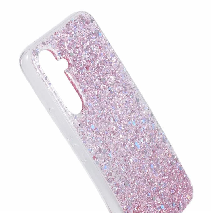 For Samsung Galaxy A05s 4G Cell Phone Case Bump Proof Glittery TPU Shell