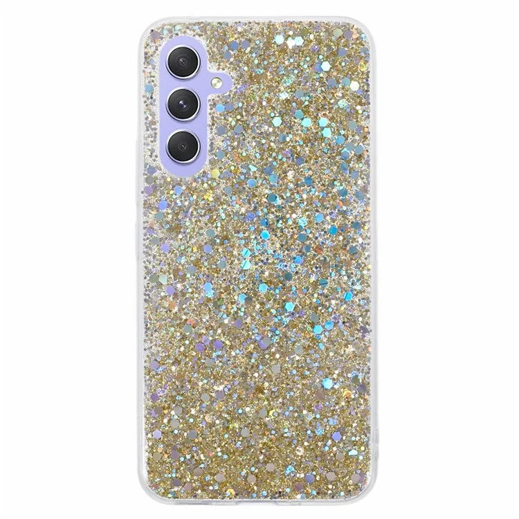 For Samsung Galaxy A05s 4G Cell Phone Case Bump Proof Glittery TPU Shell
