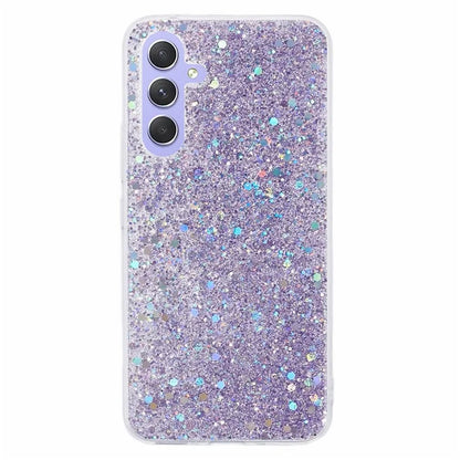 For Samsung Galaxy A05s 4G Cell Phone Case Bump Proof Glittery TPU Shell