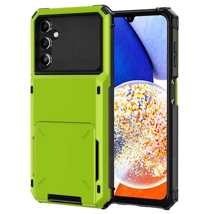 For Samsung Galaxy A05s 4G Case TPU+PC Shockproof Card Holder Phone Cover