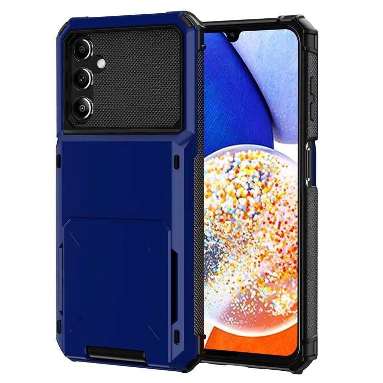 For Samsung Galaxy A05s 4G Case TPU+PC Shockproof Card Holder Phone Cover
