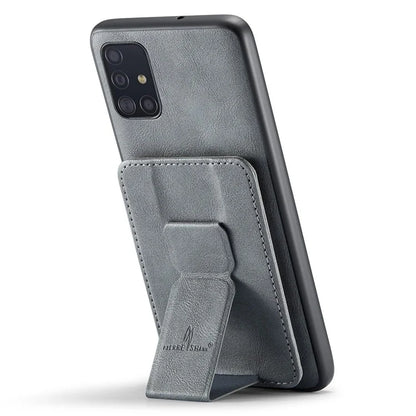 For Samsung Galaxy A71 4G SM-A715 Case Leather+TPU RFID Blocking Card Slots Phone Cover