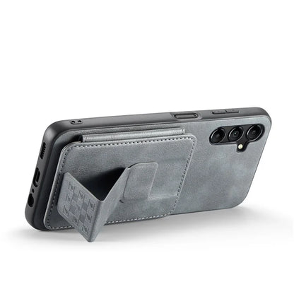For Samsung Galaxy A55 5G Case PU Leather+TPU Protective Phone Cover with Card Holder