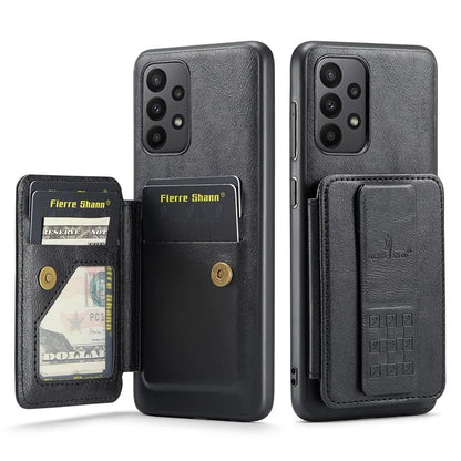 For Samsung Galaxy A52 4G / 5G / A52s 5G Case PU Leather+TPU Kickstand Card Slots Phone Cover