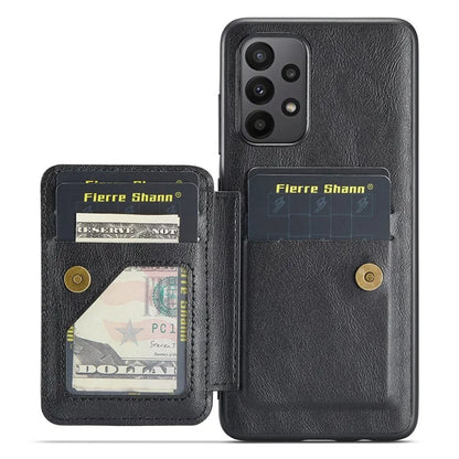 For Samsung Galaxy A52 4G / 5G / A52s 5G Case PU Leather+TPU Kickstand Card Slots Phone Cover