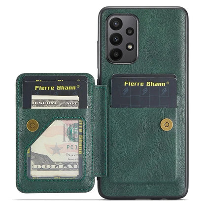 For Samsung Galaxy A52 4G / 5G / A52s 5G Case PU Leather+TPU Kickstand Card Slots Phone Cover