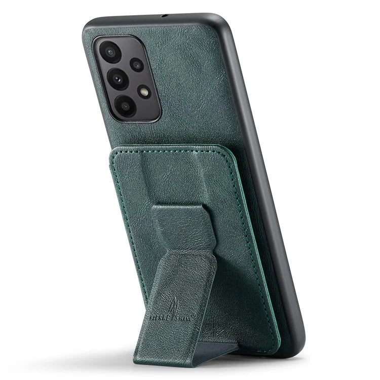 For Samsung Galaxy A52 4G / 5G / A52s 5G Case PU Leather+TPU Kickstand Card Slots Phone Cover