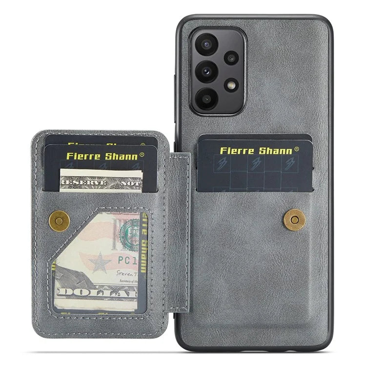 For Samsung Galaxy A52 4G / 5G / A52s 5G Case PU Leather+TPU Kickstand Card Slots Phone Cover