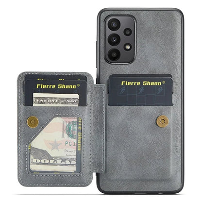 For Samsung Galaxy A52 4G / 5G / A52s 5G Case PU Leather+TPU Kickstand Card Slots Phone Cover