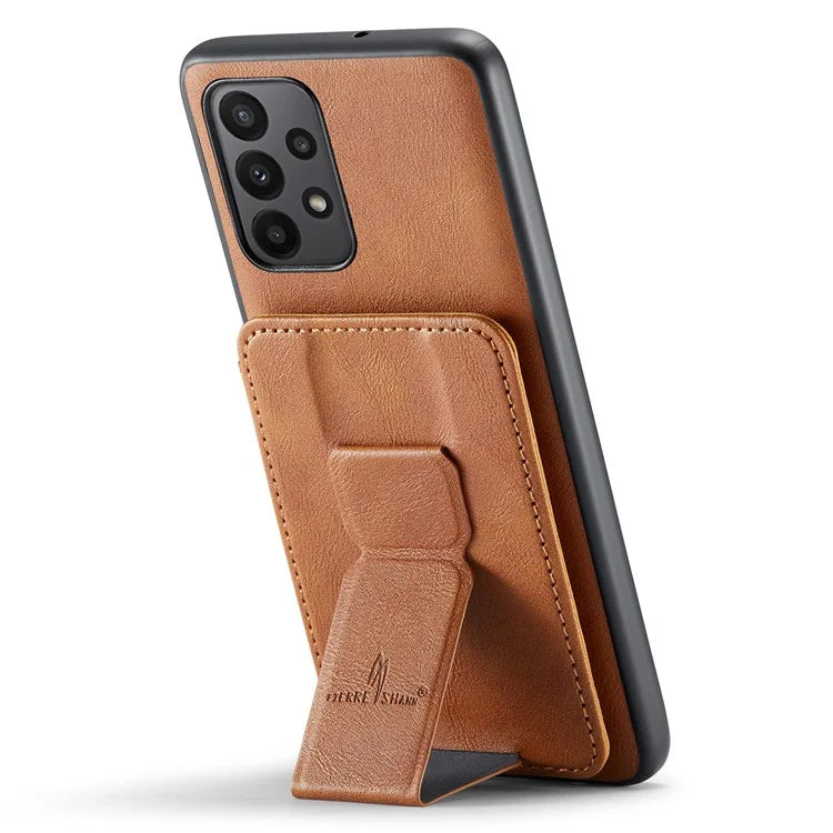 For Samsung Galaxy A52 4G / 5G / A52s 5G Case PU Leather+TPU Kickstand Card Slots Phone Cover