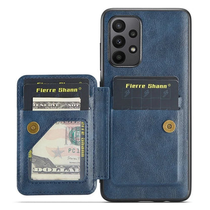 For Samsung Galaxy A52 4G / 5G / A52s 5G Case PU Leather+TPU Kickstand Card Slots Phone Cover