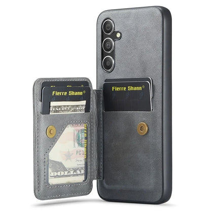 For Samsung Galaxy A34 5G Case Kickstand Shockproof Leather+TPU Phone Cover