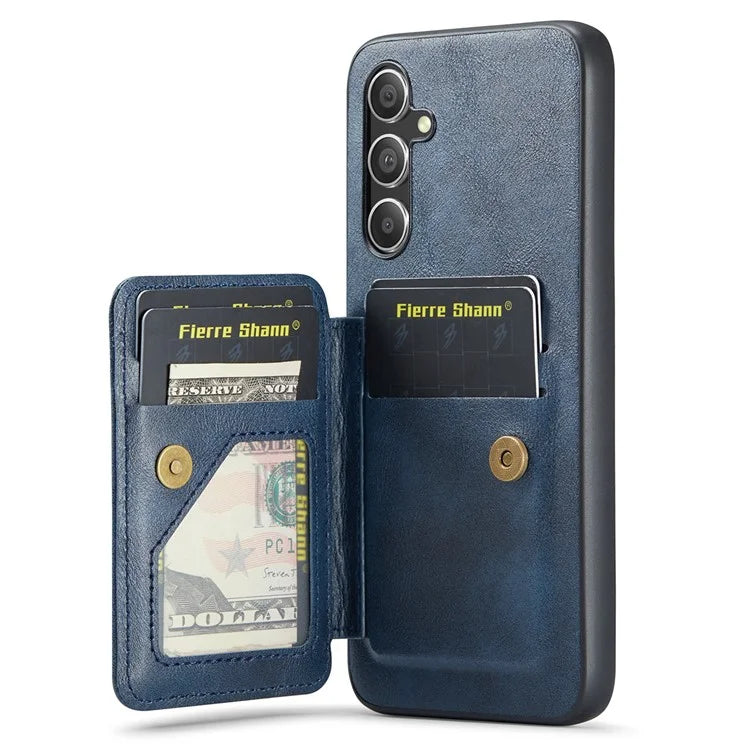 For Samsung Galaxy A34 5G Case Kickstand Shockproof Leather+TPU Phone Cover
