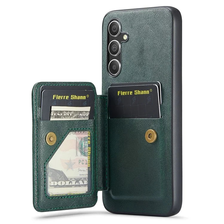 For Samsung Galaxy A34 5G Case Kickstand Shockproof Leather+TPU Phone Cover
