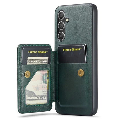 For Samsung Galaxy A34 5G Case Kickstand Shockproof Leather+TPU Phone Cover