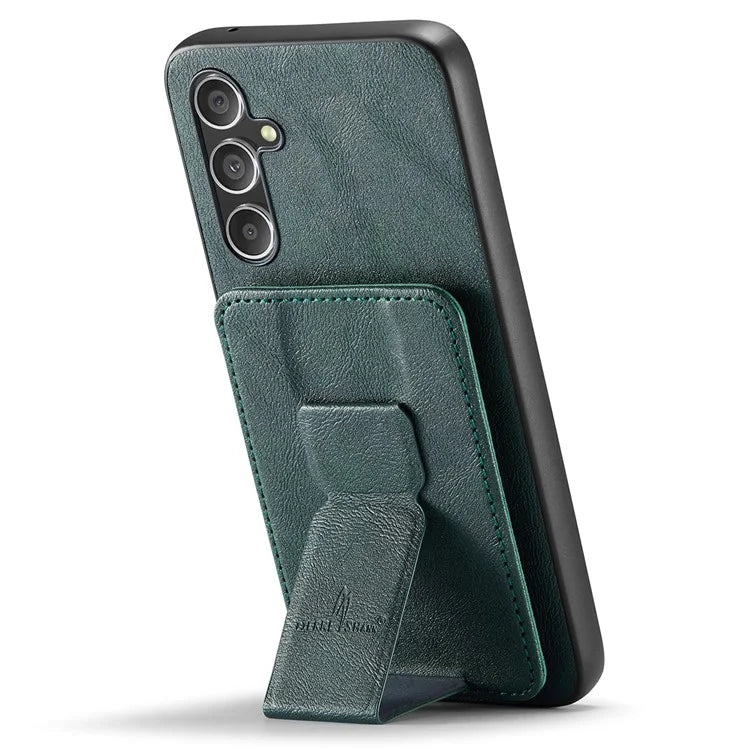 For Samsung Galaxy A34 5G Case Kickstand Shockproof Leather+TPU Phone Cover