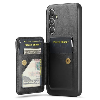For Samsung Galaxy A34 5G Case Kickstand Shockproof Leather+TPU Phone Cover
