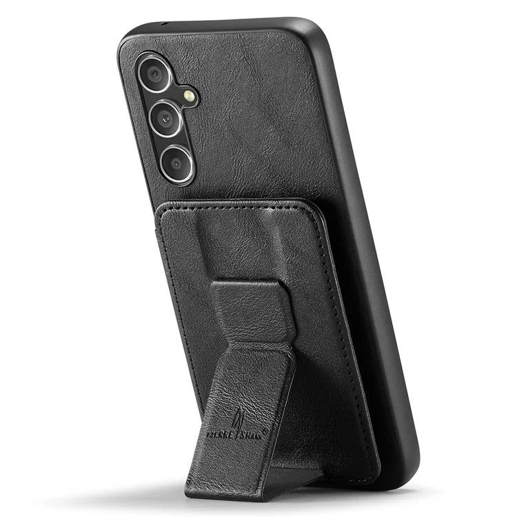 For Samsung Galaxy A34 5G Case Kickstand Shockproof Leather+TPU Phone Cover
