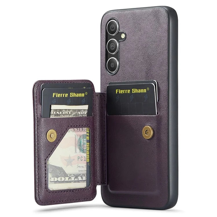 For Samsung Galaxy A34 5G Case Kickstand Shockproof Leather+TPU Phone Cover