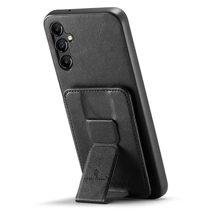 For Samsung Galaxy A35 5G RFID Blocking Case Cowhide Texture Leather+TPU Phone Cover