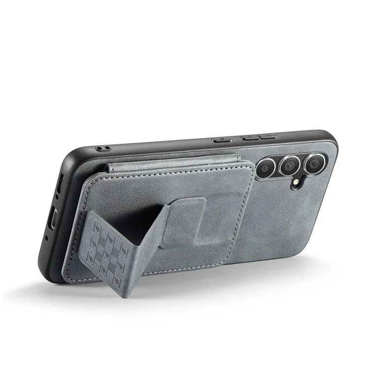 For Samsung Galaxy A54 5G Case Leather+TPU Finger Holder Kickstand Phone Cover