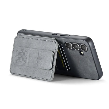 For Samsung Galaxy A54 5G Case Leather+TPU Finger Holder Kickstand Phone Cover