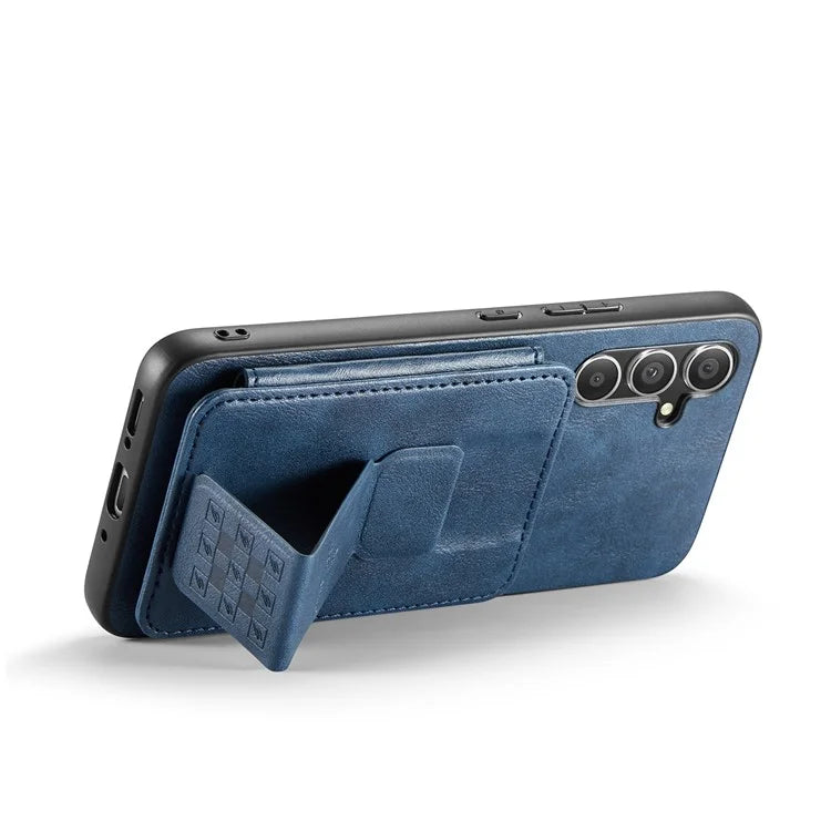 For Samsung Galaxy A54 5G Case Leather+TPU Finger Holder Kickstand Phone Cover