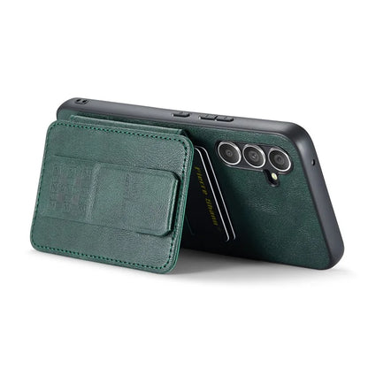 For Samsung Galaxy A54 5G Case Leather+TPU Finger Holder Kickstand Phone Cover