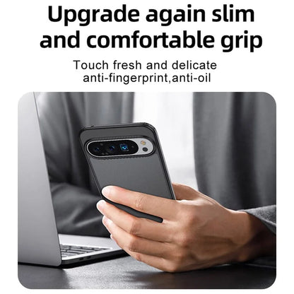 For Google Pixel 9 Pro Case Clear PC+TPU Drop Protection Phone Back Cover