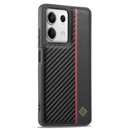 LC.IMEEKE For Xiaomi Redmi Note 13 5G Case Carbon Fiber Texture Protective Phone Cover