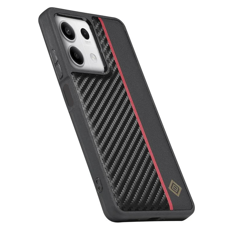 LC.IMEEKE For Xiaomi Redmi Note 13 5G Case Carbon Fiber Texture Protective Phone Cover