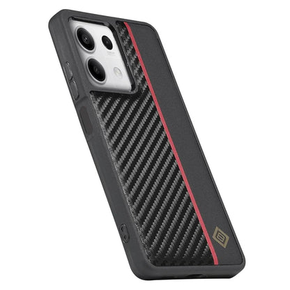 LC.IMEEKE For Xiaomi Redmi Note 13 5G Case Carbon Fiber Texture Protective Phone Cover