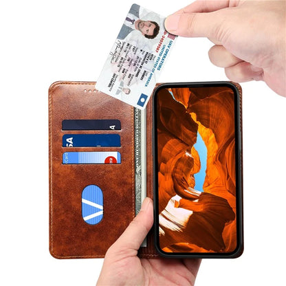 SUTENI Phone Case for Samsung Galaxy A34 5G Cover PU Leather+TPU Drop-proof Shell