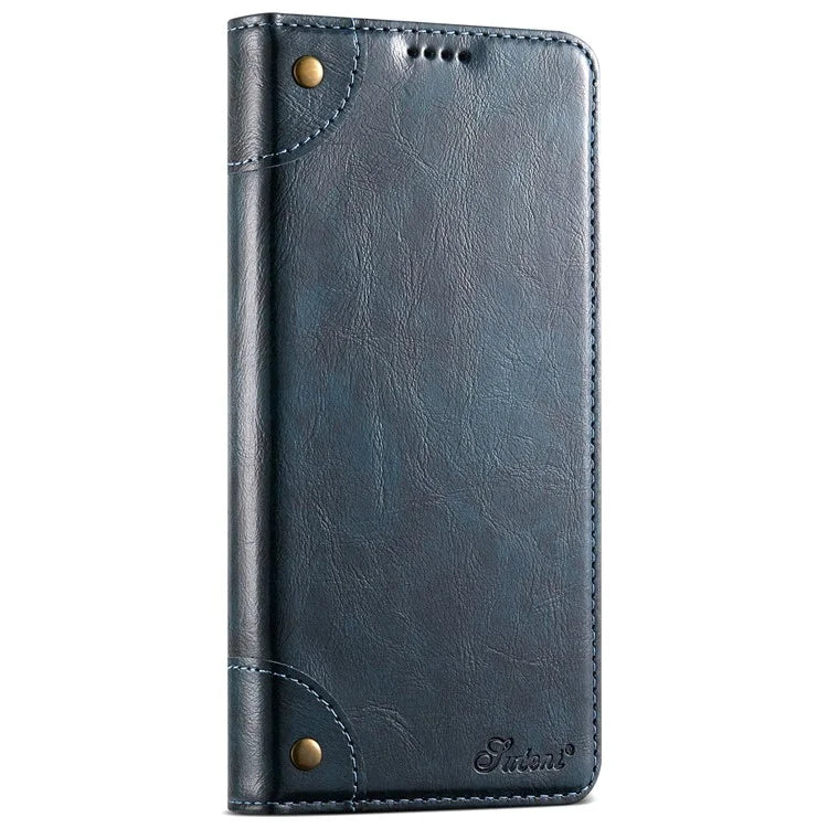 SUTENI Phone Case for Samsung Galaxy A34 5G Cover PU Leather+TPU Drop-proof Shell